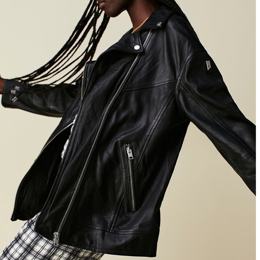 ISO IN SEARCH OF! Mauritius Yori Leather Jacket Black - Picture 3 of 3